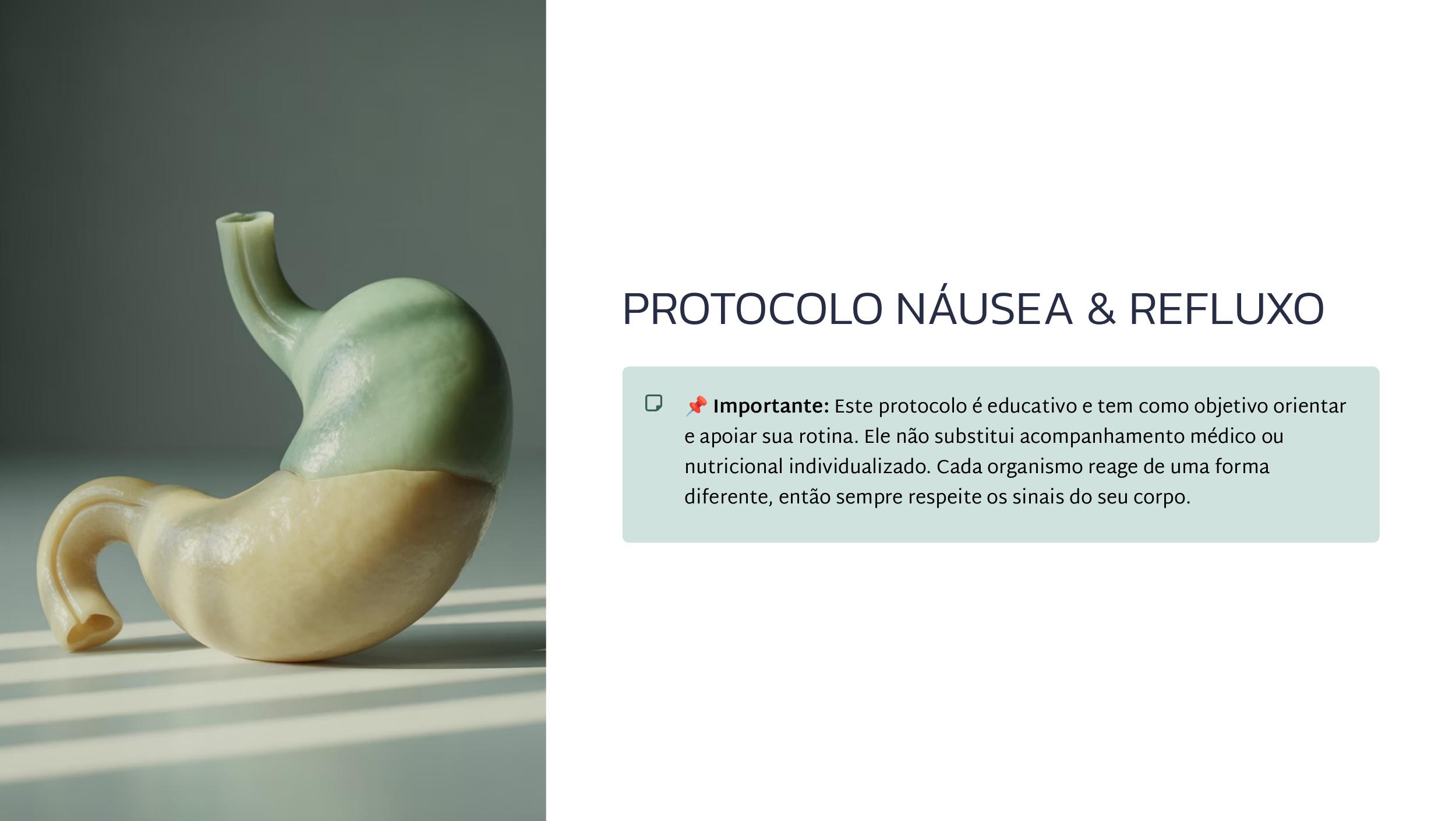Protocolo Náusea e Refluxo